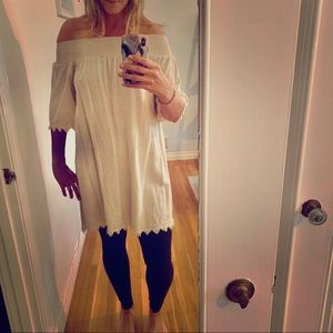 Audrey off shoulder tunic